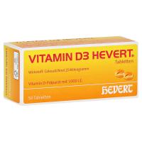 VITAMIN D3 HEVERT Tabletten 50 Stück