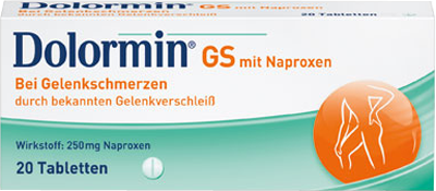 DOLORMIN GS mit Naproxen Tabletten 20 St