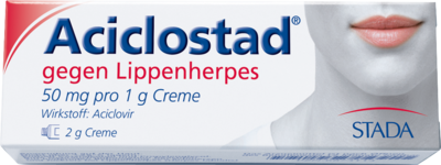 ACICLOSTAD Creme gegen Lippenherpes 2 g