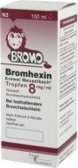 BROMHEXIN Krewel Meuselb.Tropfen 8mg/ml 100 ml