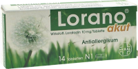 LORANO akut Tabletten 14 St über kaufen und sparen