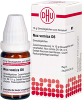 NUX VOMICA D 6 Globuli 10 g