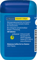 ORTHOMOL Vitamin C Depo Tabletten 100 St