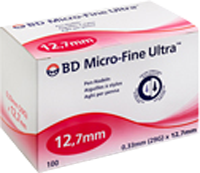 BD MICRO-FINE ULTRA Pen-Nadeln 0,33x12,7 mm 100 St