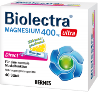 BIOLECTRA Magnesium 400 mg ultra Direct Zitrone 40 St