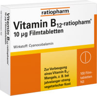VITAMIN B12-RATIOPHARM 10 µg Filmtabletten 100 St