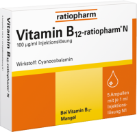 VITAMIN B12-RATIOPHARM N Ampullen 5X1 ml