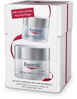 Eucerin Anti-Age Hyaluron-Filler Tag Normale und Mischhaut 50 ml + gratis Nachtpflege 20 ml
