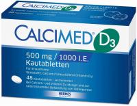 Calcimed D3 500 mg 1000 I.E. 48 Kautabletten kaufen und sparen