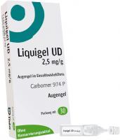Liquigel UD 2,5 mg pro g Augengel in 30 x 0,5 g Einzeldosispipetten
