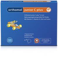 Orthomol Junior C Plus Granulat Himbeer-Limette 7 Stück