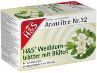 H S Weißdornblätter mit Blüten 20 Filterbeutel kaufen und sparen