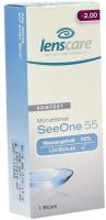 Lenscare Seeone 55 -2,00 Dioptrien Monatslinse