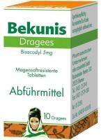 Bekunis Dragees Bisacodyl 5 mg 10 magensaftresistente Tabl.