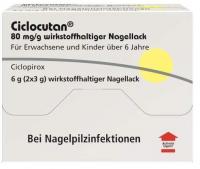 Ciclocutan 80 mg Pro G Wirkstoffhaltiger Nagellack 6 g