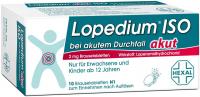 Lopedium ISO akut 10 Brausetabletten