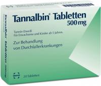 Tannalbin 20 Tabletten über kaufen und sparen