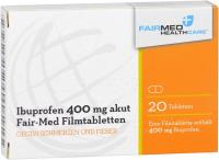 Ibuprofen 400 mg akut Fair-Med Healthcare 20 Filmtabletten