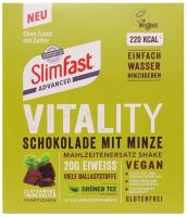 Slim Fast Vitality Schokolade mit Minze 440 g Pulver