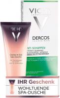 Vichy Dercos Anti Schuppen Shampoo fettige Kopfhaut 200ml + gratis Spa Duschgel
