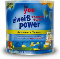 For You Eiweiß Power Vanille 750 g Pulver