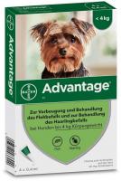 Advantage 40 Lösung für Hunde bis 4 kg