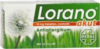Lorano akut Antiallergikum 100 Tabletten kaufen und sparen