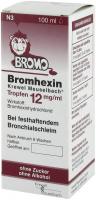 Bromhexin Krewel Meuselbach Tropfen 12 mg pro ml 100 ml