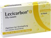 Lecicarbon E CO2-Laxans 10 Zäpfchen kaufen und sparen