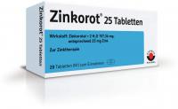 Zinkorot 25 20 Tabletten über kaufen und sparen