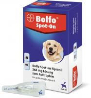 Bolfo Spot On für große Hunde bis 40 kg 3 Pipetten