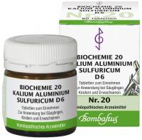 Biochemie 20 Kalium aluminium sulfuricum D6 80 Tabletten
