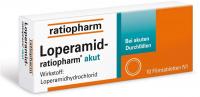 Loperamid-ratiopharm akut 2 mg - 10 Filmtabletten kaufen und sparen