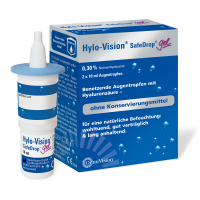 Hylo-Vision Safedrop Gel 2 x 10 ml Augentropfen kaufen und sparen