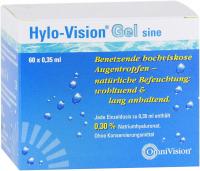 Hylo Vision Gel Sine 60 x 0,35 ml Einzeldosispipetten