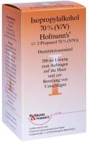 Isopropylalkohol 70% Hofmanns 200 ml Lösung kaufen und sparen