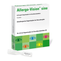 Allergo-Vision Sine 0,25 mg Pro ml Augentropfen 10 x 0,4 Einzeldosen