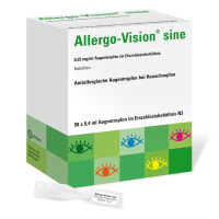 Allergo-Vision Sine 0,25 mg Pro ml Augentropfen 50 x 0,4 Einzeldosen