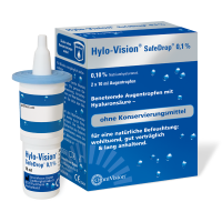 Hylo-Vision Safedrop 0,1% 2 X 10 ml Augentropfen