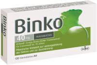 Binko 40 mg 120 Filmtabletten über kaufen und sparen