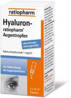 Hyaluron-ratiopharm 2 x 10 ml Augentropfen