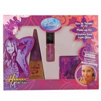 Disney Hannah Montana - Kindersets EdT Spray 50ml + Lipgloss + Lidschatten